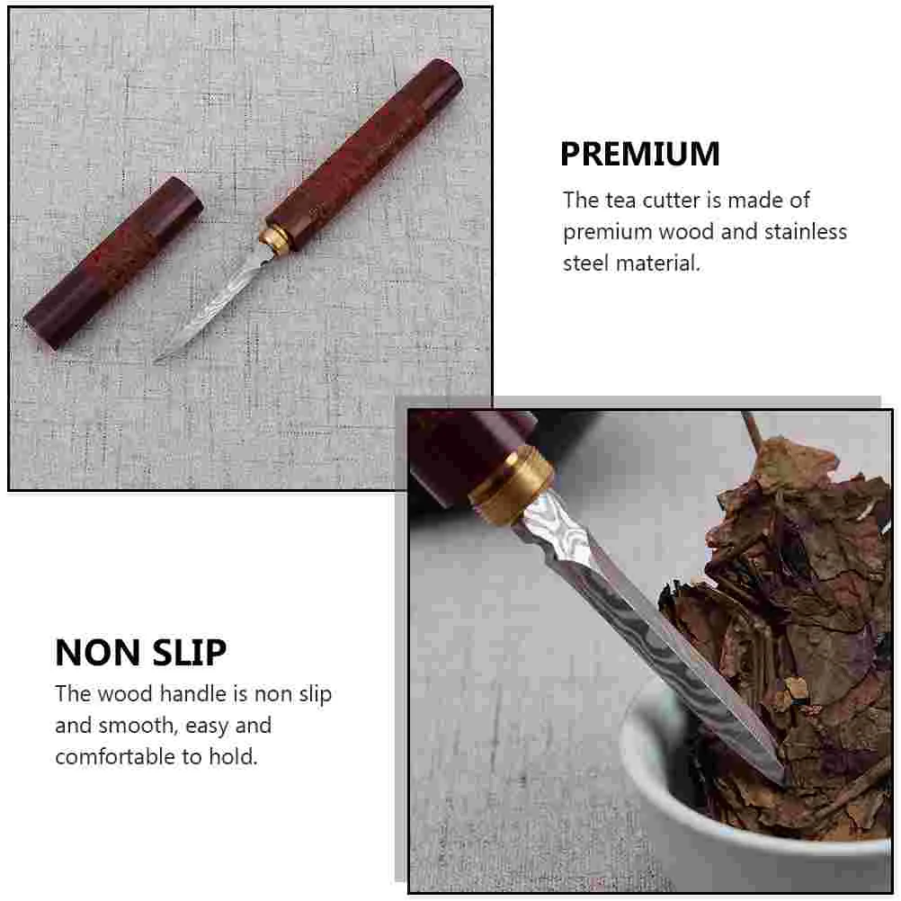 1 шт. игла для чая Puer Tea из нержавеющей стали инструмент выращивания с деревянной