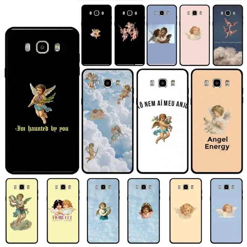 Силиконовый чехол Babaite Renaissance angels для samsung galaxy note 9 a3 a5 a6 a7 мобильный телефон