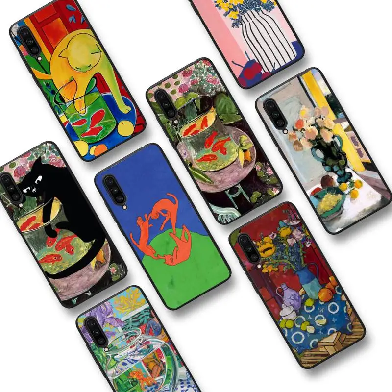 

Henri Matisse cat flowers Art Painting Phone Case For Xiaomi mi9 mi8 F1 9SE 10lite note10lite Mi8lite Coque for xiaomimi5x