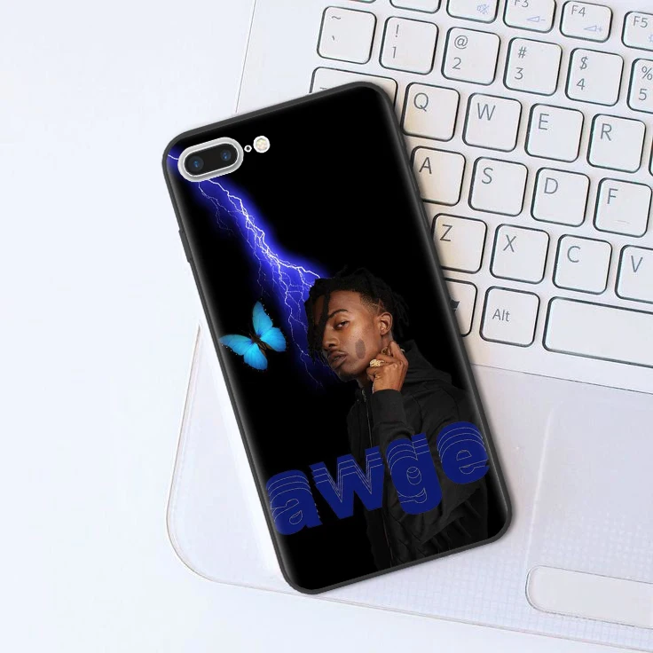 Rapper singer Playboi Carti Black Soft silicone TPU Phone Cases For iPhone X 5s 5 SE 6s 6 7 8 Plus XS Max XR Coque Back Cover