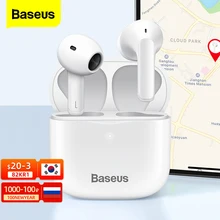 Baseus E3 TWS Wireless Earphone Bluetooth 5.0 Headphone Headset True Wireless Earbuds For iPhone 12 Pro Max Handsfree Ear Buds