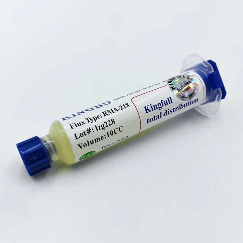 Акции! Bga паяльная флюсовая паста припоя RMA 218 100g + 10CC для SMT bga|Сварочные флюсы| |