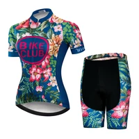 ufobike women cycling clothing bicycle jersey set sports team ciclismo girl cycle wear road bike bib pad shorts
