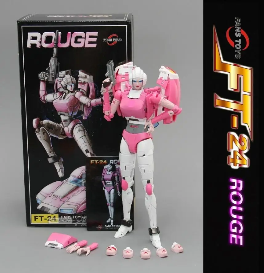 

Fanstoys FT-24 Rouge Arcee FT24 Transformation Action Figure