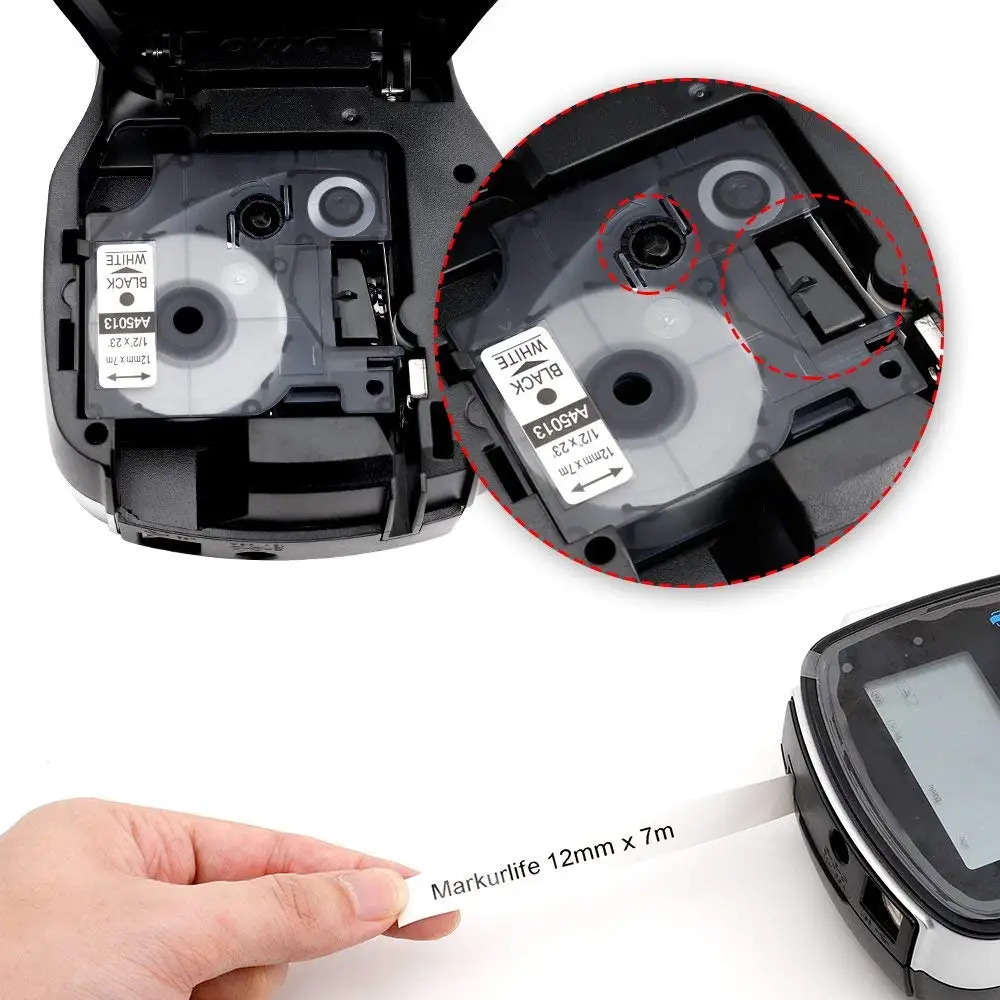 45013 совместимая с лентами Dymo D1 12 мм 45010 45016 45017 45018 лента для label manager LM 160 280