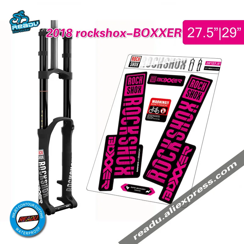 Lehool велосипедная наклейка 2018 rockshox BOXXER горный велосипед Передняя