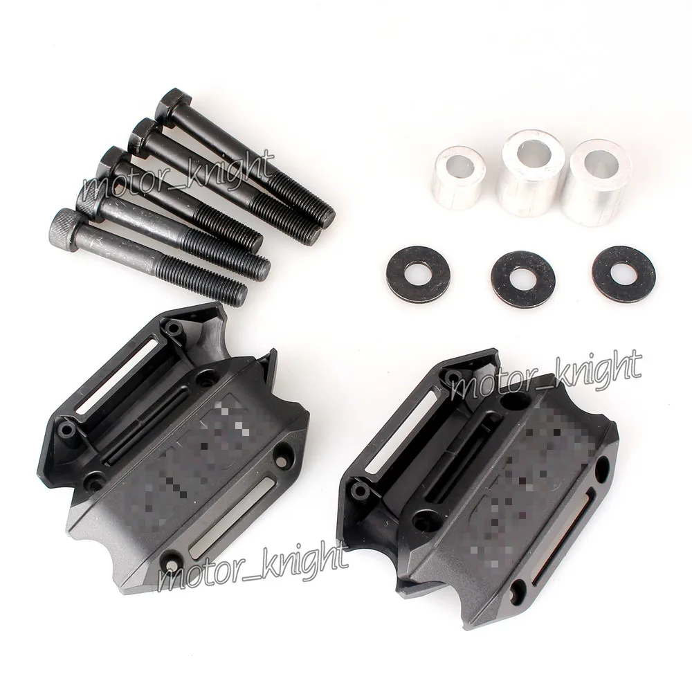 Черные аварийные полосы защита двигателя для Yamaha MT 09 TRACER MT09 FJ09 FJ 2016 2015 2014|Бамперы и