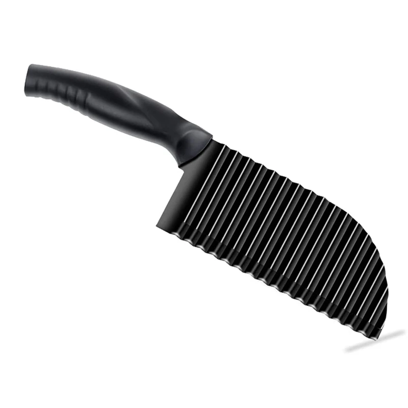 Волновой резак для картофеля стружки из нержавеющей стали мерцания