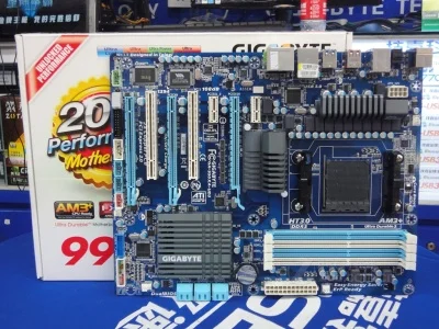 Ga-990xa-ud3 FX материнская плата AM3 бульдозер 970 с открытым ядром и разгоном |