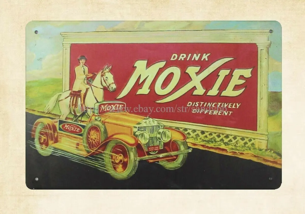 

room design Soda Beverage Moxie mobile metal tin sign