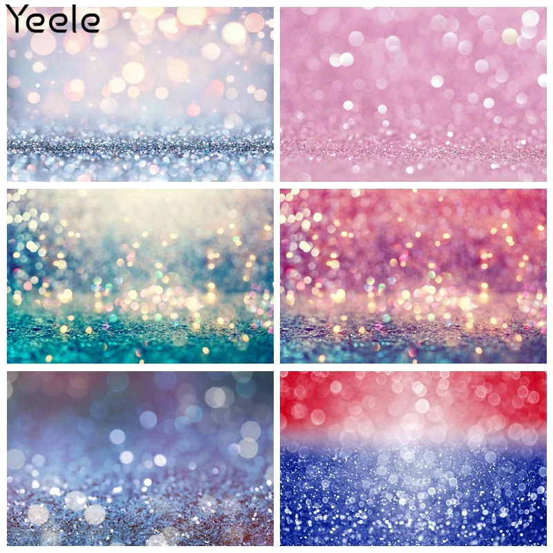 Yeele фон для фотосъемки с светильник бликами эффектом боке блестки портрет