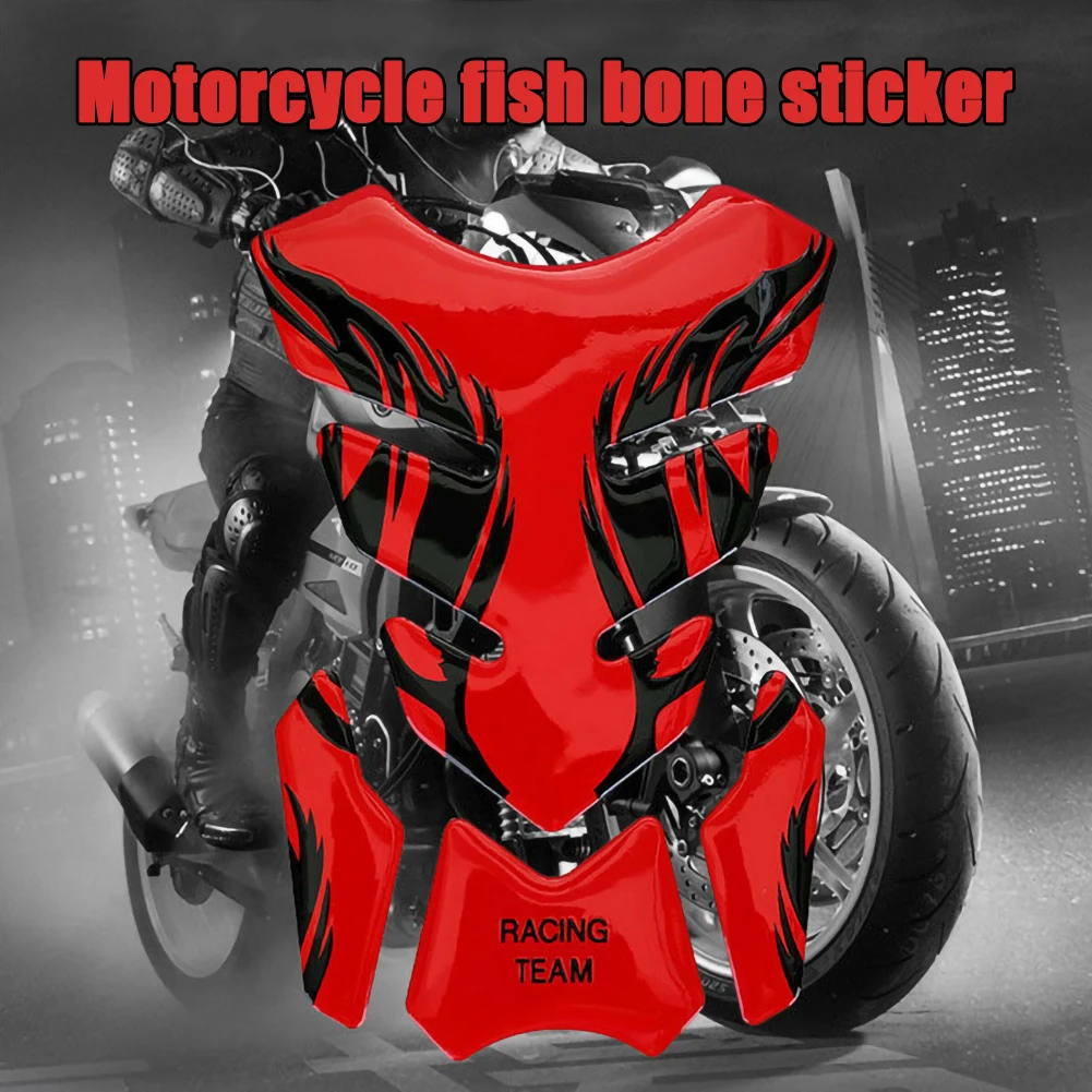 3D Motorcycle Sticker Decal Gas Oil Fuel Tank Pad Protector Case for Yamaha Suzuki Kawasaki Honda KTM BMW Harley | Автомобили и