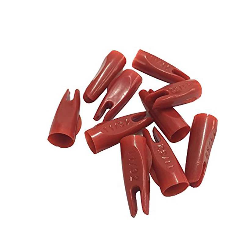 

Plastic Arrow Nocks For 11/32" Compound Bow Arrows Pack of 50 With 401glue Fast Adhesive Archery Arrow Feather Fixed