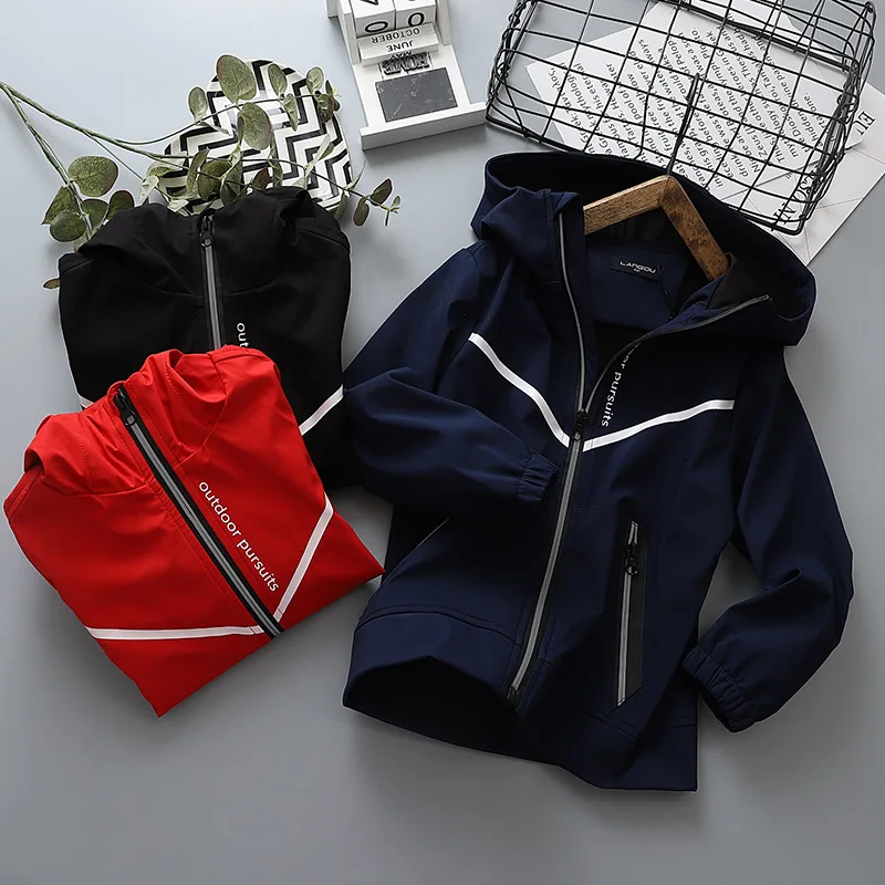 Children's sets New design Windproof and rainproof Boy's sport Safe fashion Kid's Clothing |