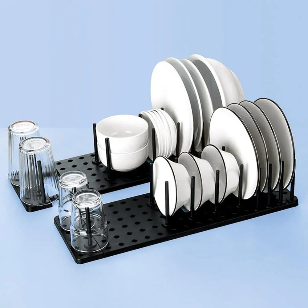 

Adjustable Dishes Bottle Drain Bowl Rack Cleaning Dryer Drainer Storage Dish Strainers For Kitchen Counter Special Tools