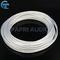 papri 1 5mm2 ptfe occ high purity plated silver cablewire for hifi diy audio amplifier 19strands0 32mm awg15