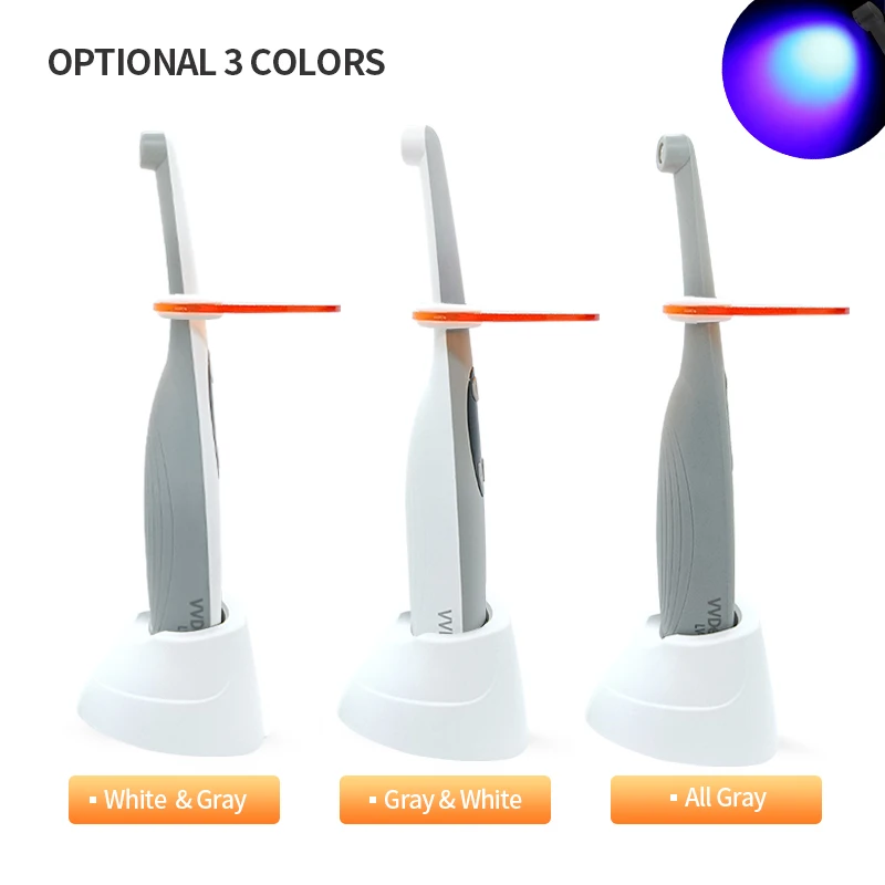 LED Dental Curing Light Dental Polymerize Resin Cure Dentistry Materials Lamp Light Cured Dental Orthodontics Dentistry Equipmen