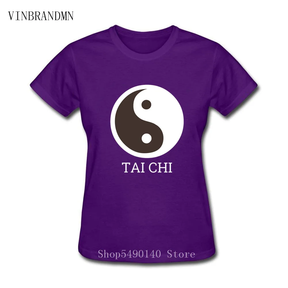 

Kung Fu Master Karate T-Shirt Chinese Character Tai Chi Print Yin And Yang T Shirts New Taiji China Style Women Casual Tops Tees