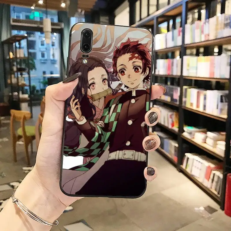 

Kamado Nezuko Kimetsu Anime Phone Case For Huawei honor Mate P 10 20 30 40 Pro 10i 9 10 20 8 x Lite