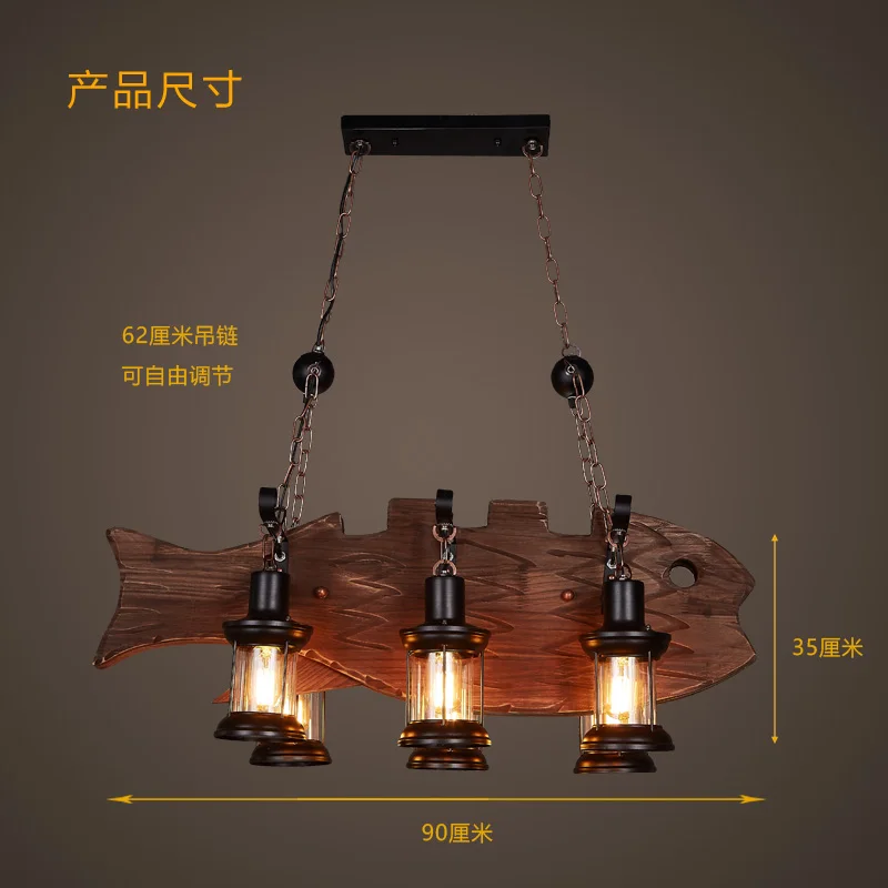 Декоративная Люстра В индустриальном стиле для ресторана кофейни бара