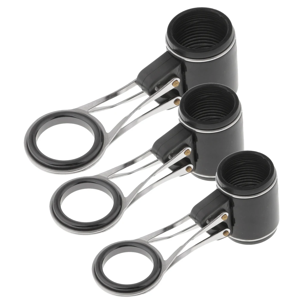 

3x Fishing Rod Guide Eye Folding Rod Building DIY Repair Kit 18/19/21mm
