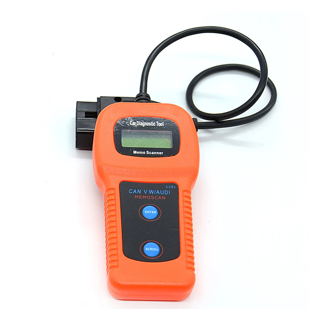 OBD2U281 EOBD считыватель кодов CAN-BUS диагностический сканер U281 OBD 2 инструмент сброса |