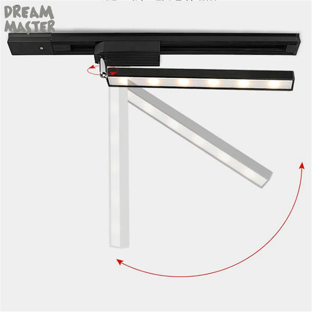 Художественный дизайн светодиодные полосы трековые огни скандинавский ресторан