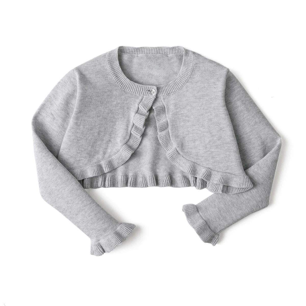 Curripeer/весенние кардиганы для новорожденных пальто однотонная трикотажная одежда