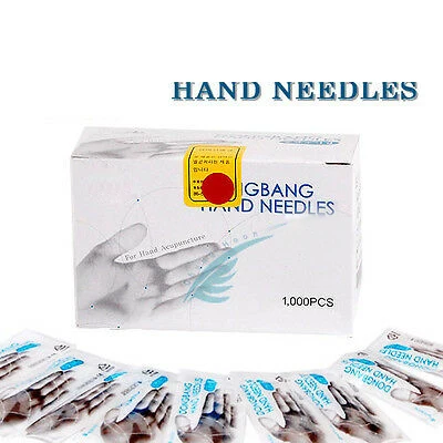 Новое одноразовое иглоукалывание ручной китайский медицинский иглы 0 18x8 мм 1000 шт.