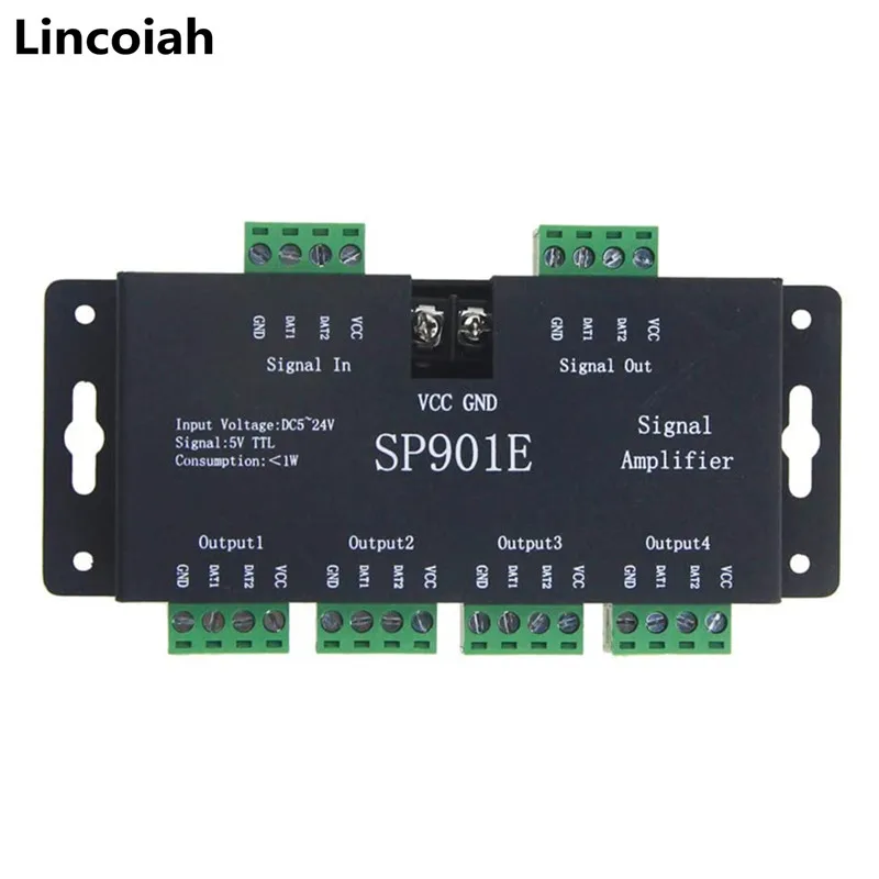 

RGB контроллер Lincoiah SP901E для светодиодных лент