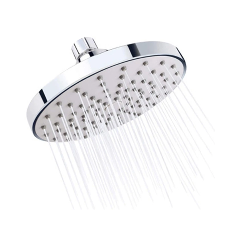 

Comfortable low pressure rain shower head, stainless steel shower head. Universal G1/2 interface