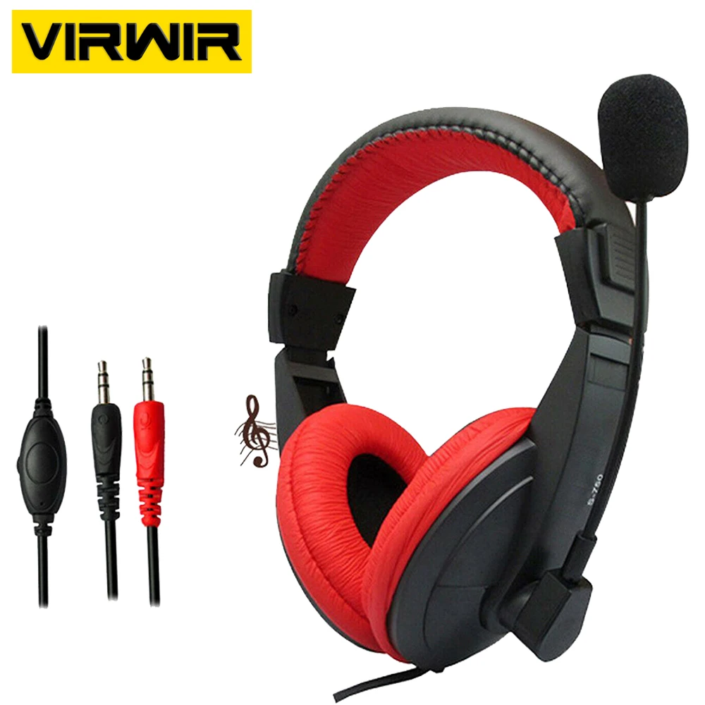

3.5mm Wired Gaming Headphone 3D HIFI Stereo Headsets Gamer Earphone With Mic For Laptop Computer PC Skype MSN PS4 Play Station 4