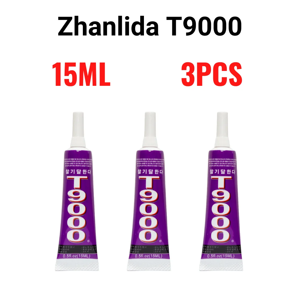 

Zhanlida T9000 15 мл 3 шт. в упаковке прозрачный контактный клей многоцелевой супер прочный Emiconductor ювелирные изделия фотоклей для ремонта