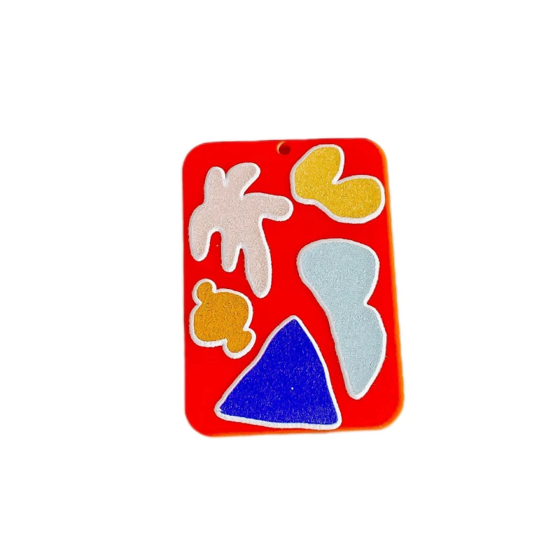 Акриловые пластиковые узоры кулон серьги аксессуары ожерелье Подвески