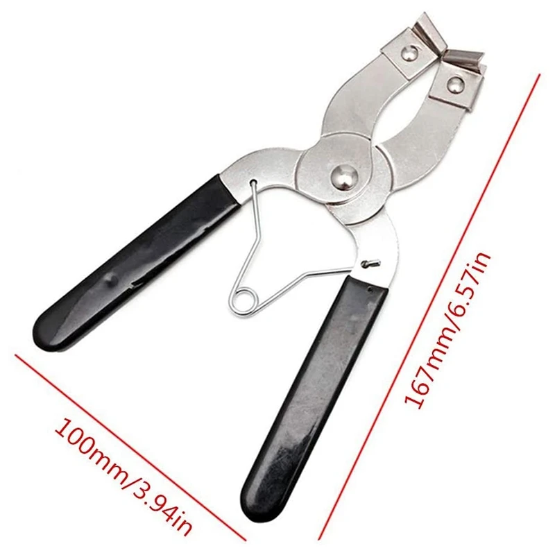 

Car Engine Piston Ring Compressor Tool & Piston Ring Pliers for AdjUstable Safety Screws