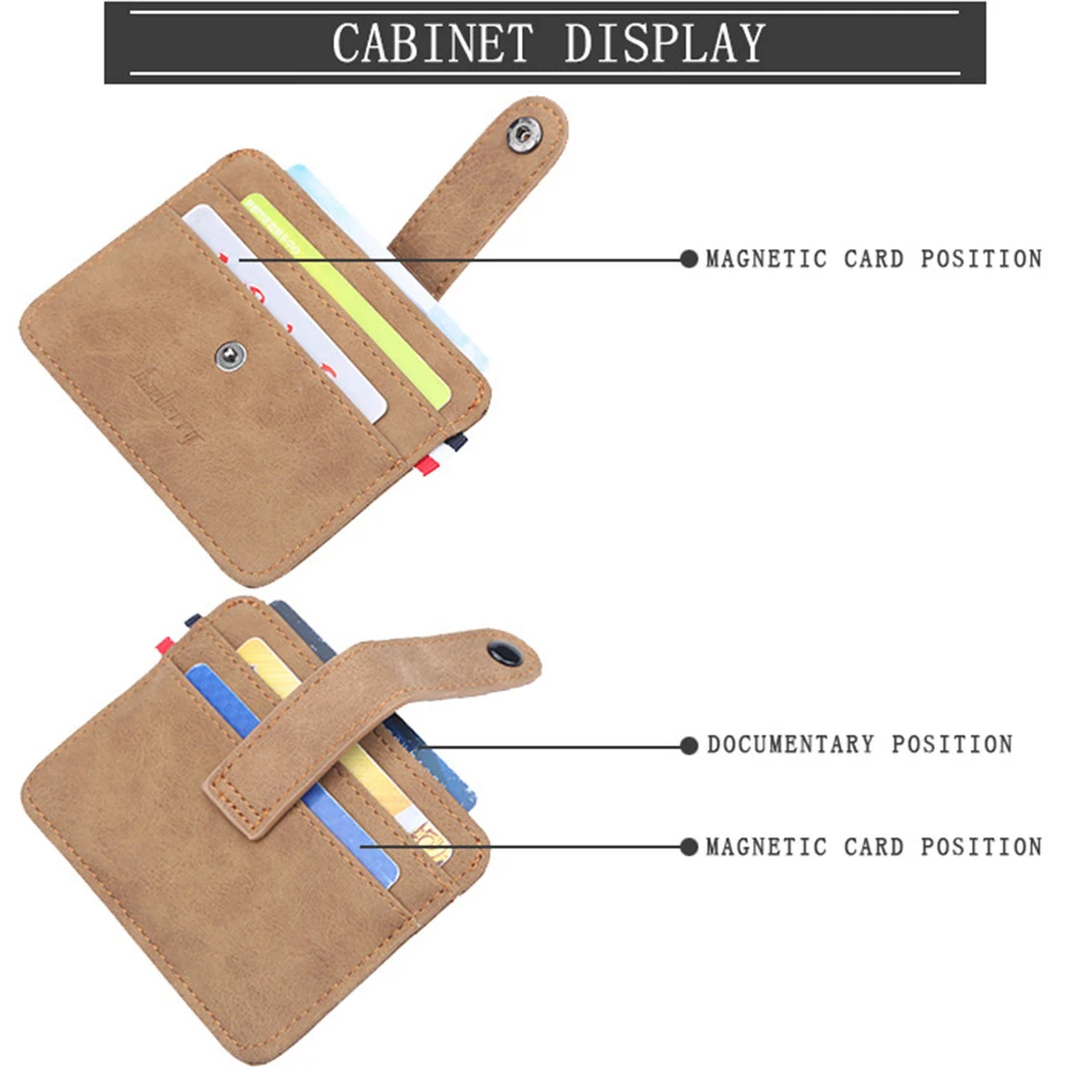Супер тонкий карты бумажники брендовые дизайнерские мужские кожаные визитницы