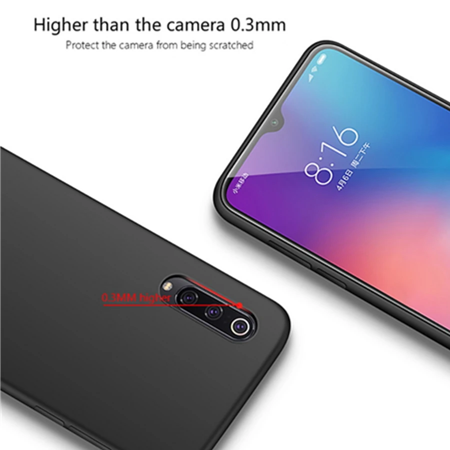 Чехол для Xiaomi 9 Pro мягкий защитный чехол из жидкого силикона 8 SE CC9 E A3 Lite 6X Mix 2S 3 |