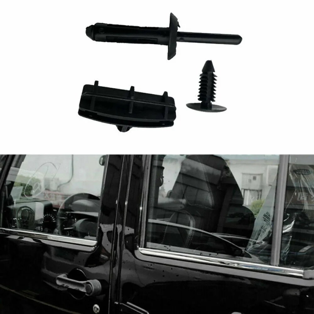 

Set Hardware Clip 78Pcs For Jeep Wrangler JK 2007-2017 Fender High quality Plastic