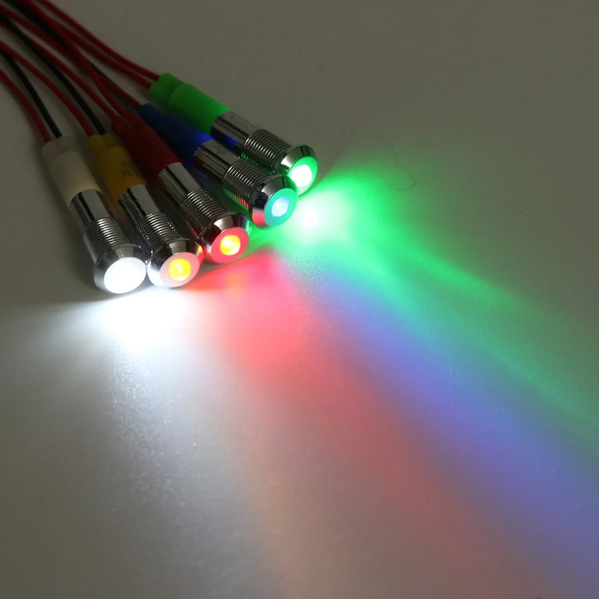 6 мм светодиодная лампочка освещения приборов панель тире предупредительный