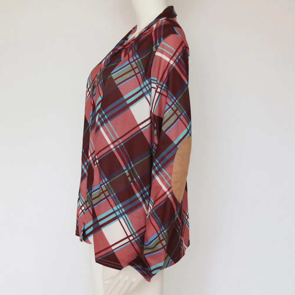 Женская клетчатая куртка с длинным рукавом кардиган длинными рукавами и