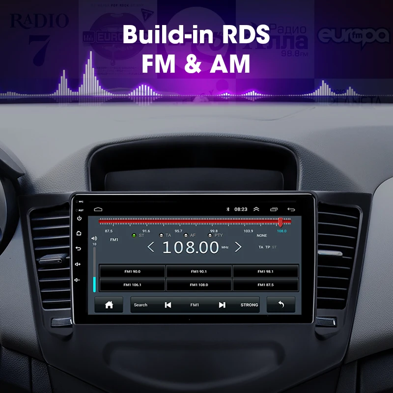 Автомобильный радиоприемник JMCQ RDS DSP для Chevrolet Cruze 2009-2014 Android плеер Wifi GPS навигация 2