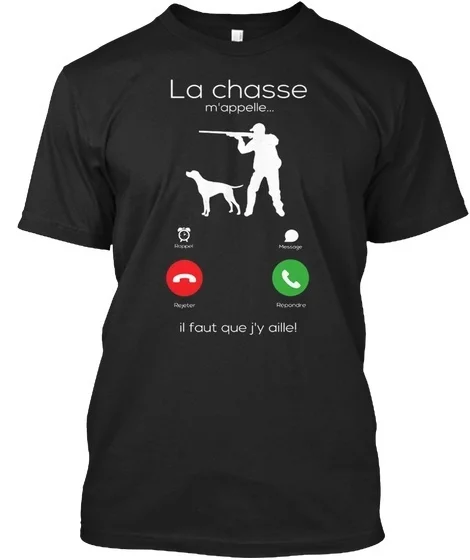 

La Chasse Appelle Jy Aille S Standard Unisex T-Shirt