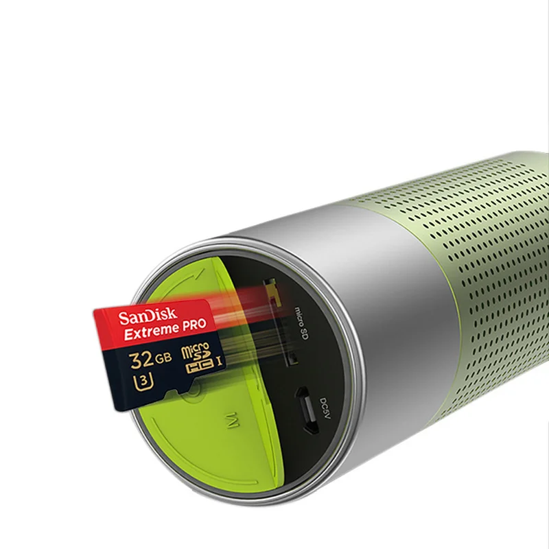 Портативный светодиодный фонарик высокой мощности Bluetooth динамик открытый