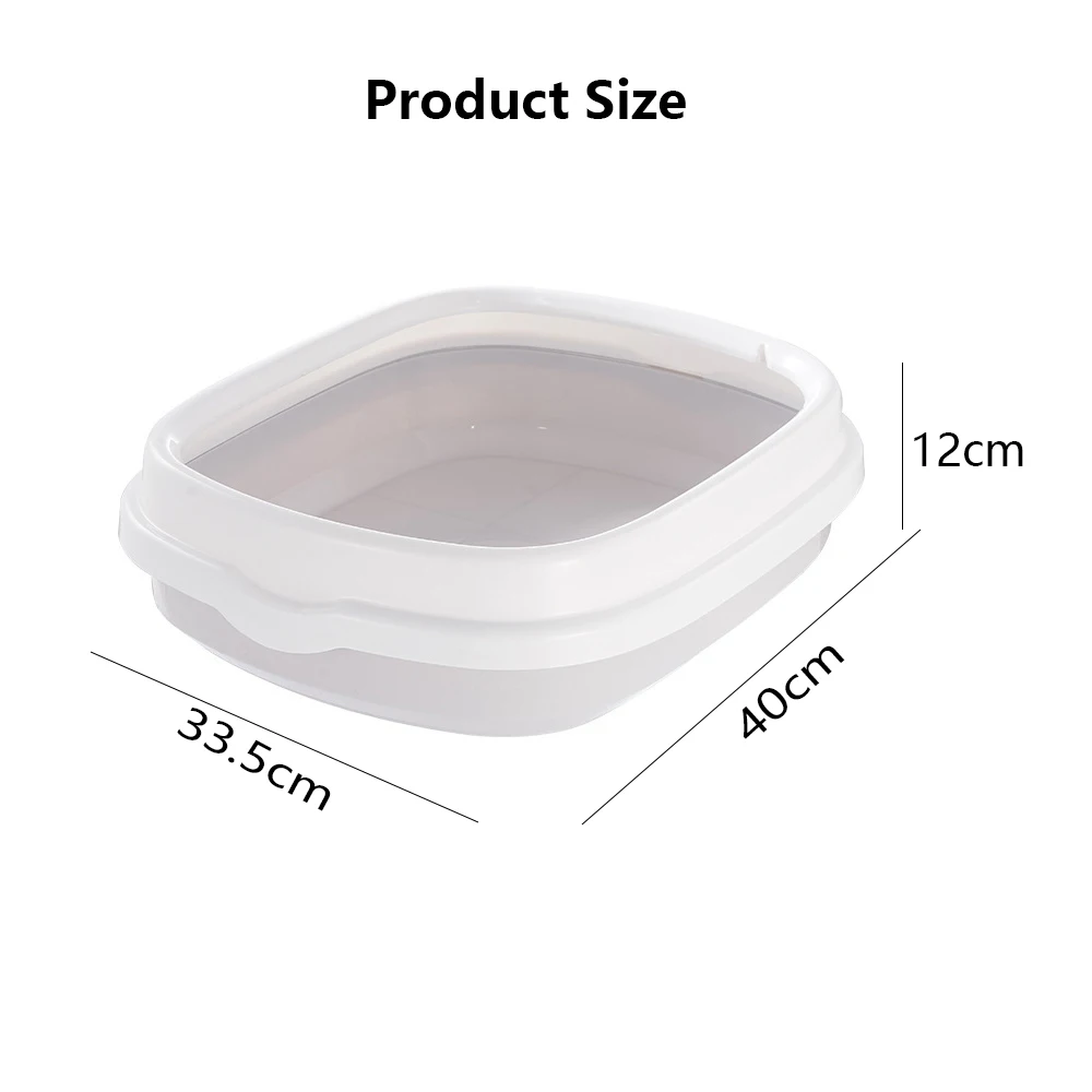 Щенок Кошка Домашняя пластиковая песочница с совком для кошачьего туалета кошка