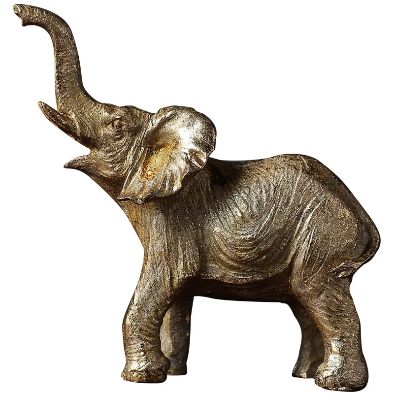 Слон гиппопопотама украшение в виде животных креативная домашняя модель для