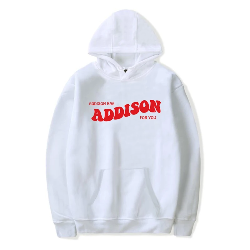 Addison Rae толстовки для женщин вас Губы уход за кожей лица классная Толстовка