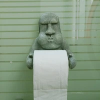moai easter island tissure paper holderahu
