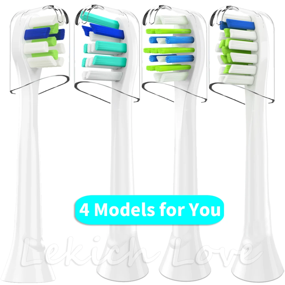 4 шт. сменные головки для зубной щетки Philips|Насадки зубных щеток| |