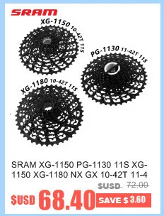 WUZEI 11/12 speed 11-50T 52T кассета Сверхлегкий велосипед Freewheel 11T CNC Freewheel горный велосипед запчасти для Shimano GX