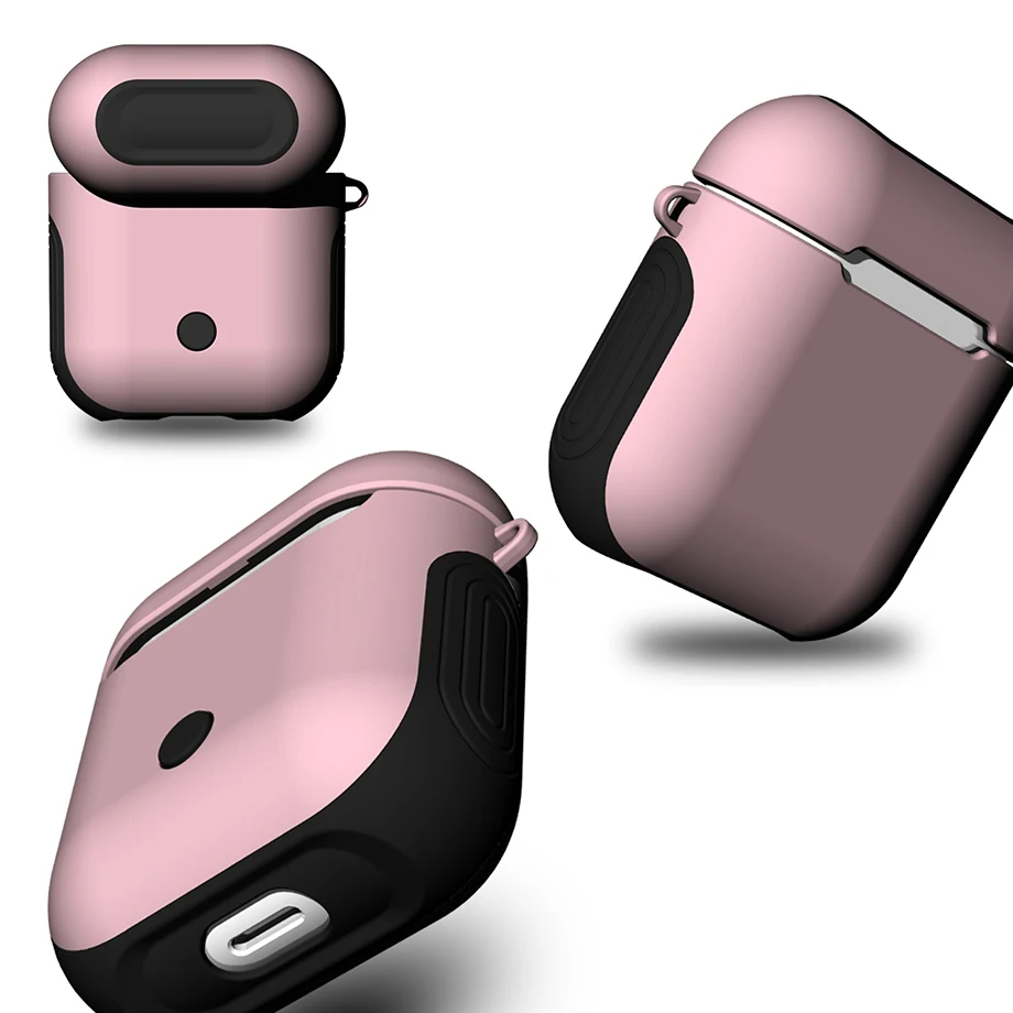Чехол для наушников, чехол для Apple Air pods, кожаный чехол, зарядное устройство, настоящие беспроводные наушники Bluetooth, аксессуары